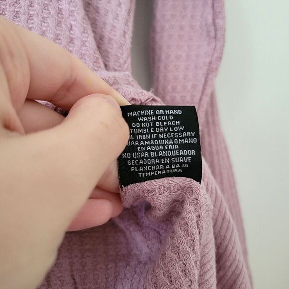 Purple Thermal Top Ruffle S - Picture 5 of 7